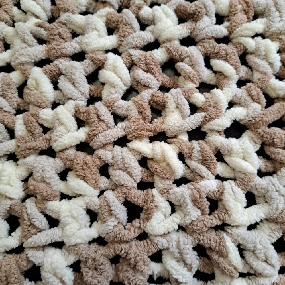 New Handmade Chenille Bedspread/Blanket/Throw  Size 65